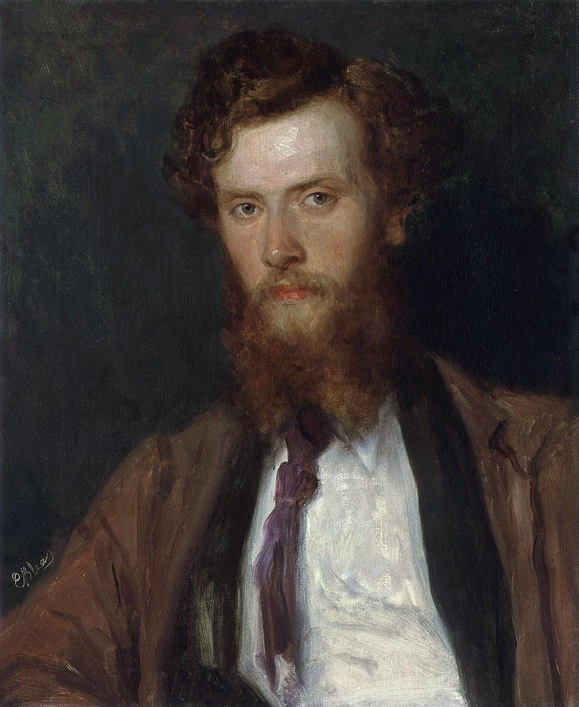 Ritratto dell'artista da Eugen von Blaas - National Portrait Gallery